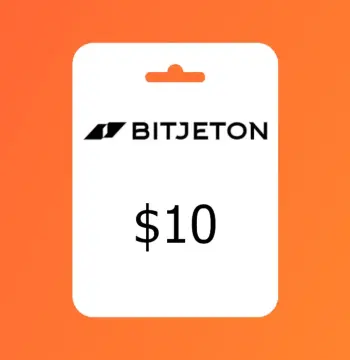 BitJeton Crypto USD 10 Gift Card