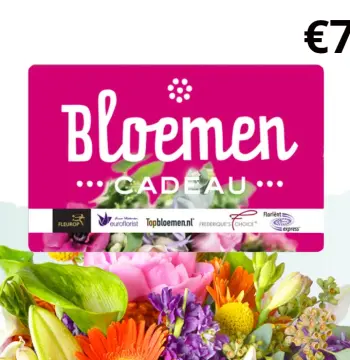 Bloemen Cadeau EUR 7 Gift Card NL