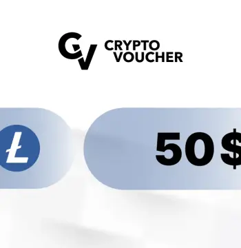 Crypto Voucher (LTC) USD 50 Gift Card