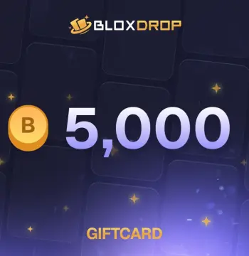 BloxDrop 5,000 Coins Gift Card