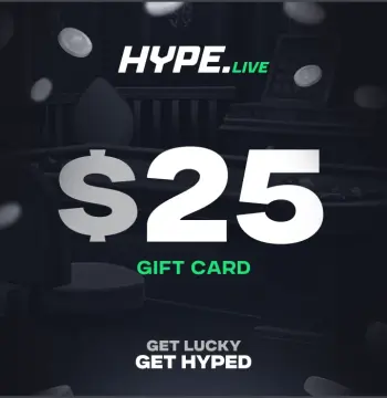 Hype.Live $25 Gift Card
