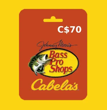 Bass Pro / Cabela's CAD 70 Gift Card CA