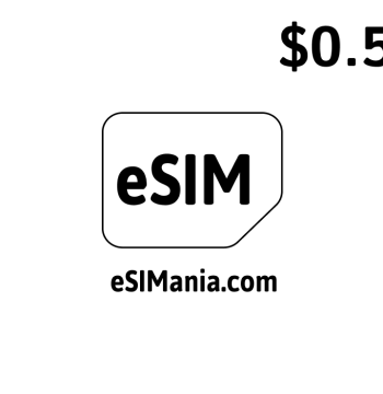 eSIMoney USD 0.5 eSIMania.com Gift Card