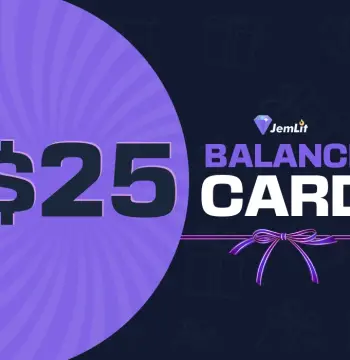 JemLit USD 25 Gift Card