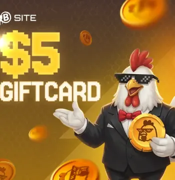 B.SITE USD 5 Gift Card
