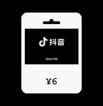 TikTok (Douyin) CNY 6 Gift Card CN