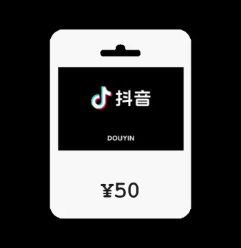 TikTok (Douyin) CNY 50 Gift Card CN