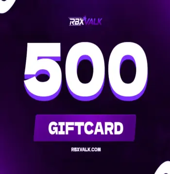 Rbxvalk.com 500 Balance Gift Card
