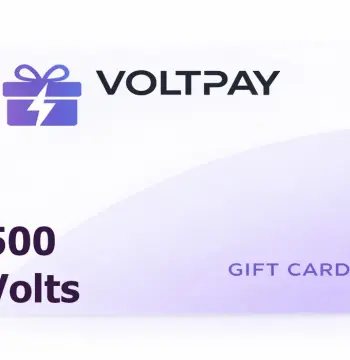 VoltPay 500 Volts Gift Card