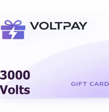 VoltPay 3000 Volts Gift Card