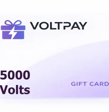 VoltPay 5000 Volts Gift Card