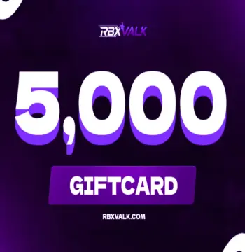 Rbxvalk.com 5000 Balance Gift Card