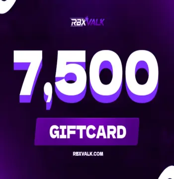 Rbxvalk.com 7500 Balance Gift Card