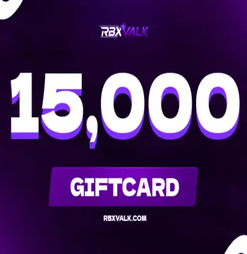 Rbxvalk.com 15000 Balance Gift Card