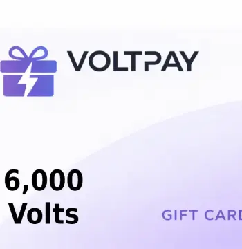 VoltPay 6000 Volts Gift Card