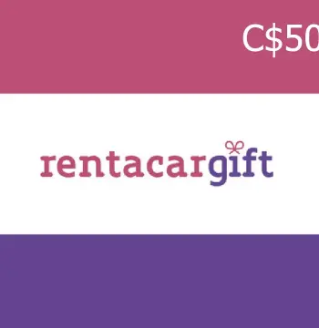 RentacarGift C$50 Gift Card CA