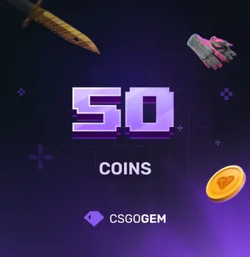 CSGOGem 50 Coins Gift Card