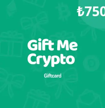 Gift Me Crypto ₺750 Gift Card