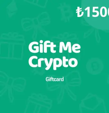 Gift Me Crypto ₺1500 Gift Card