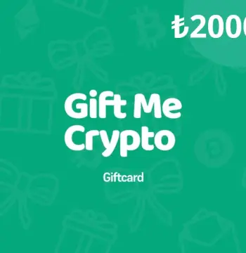 Gift Me Crypto ₺2000 Gift Card