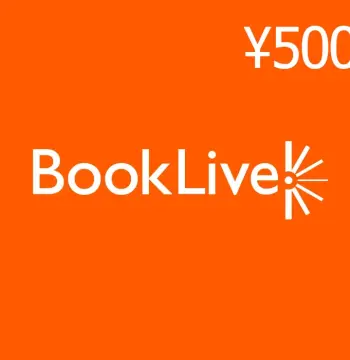 BookLive ¥500 Gift Card JP