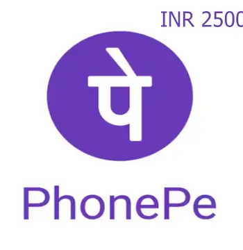 PhonePe 2500 INR Gift Card IN
