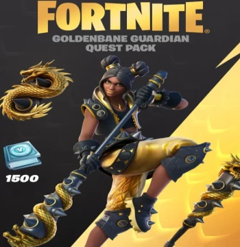 Fortnite - Goldenbane Guardian Quest Pack + 1500 V-Bucks Challenge US XBOX One / Xbox Series X|S CD Key