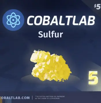 Cobaltlab.tech 5 Sulfur Gift Card