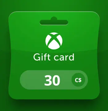 XBOX Live CAD 30 Prepaid Card CA