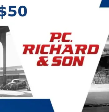 P.C. Richard and Son $50 Gift Card US