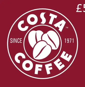 Costa Coffee GBP 5 Gift Card UK