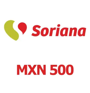 Soriana MXN 500 Gift Card MX