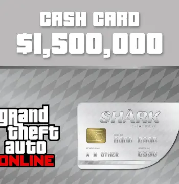 Grand Theft Auto Online - $1,500,000 Great White Shark Cash Card XBOX One CD Key