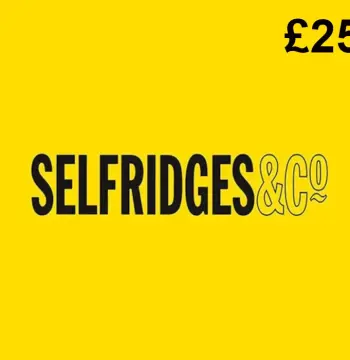 Selfridges GBP 25 Gift Card UK