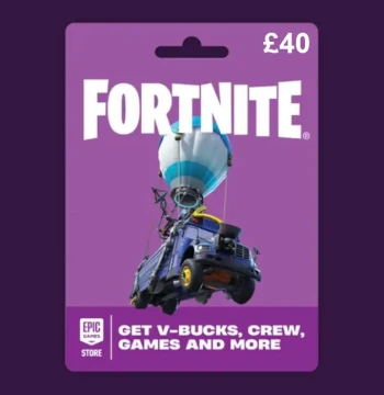Fortnite GBP 40 PC Epic Games Gift Card UK