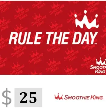 Smoothie King $25 Gift Card US