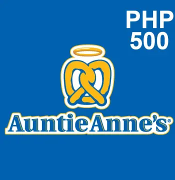 Auntie Anne's PHP 500 Gift Card PH