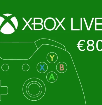 XBOX Live €80 Prepaid Card EU