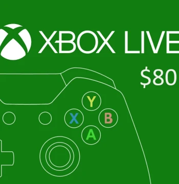 XBOX Live $80 Prepaid Card US