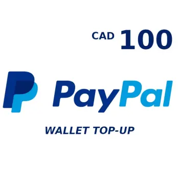 PayPal Wallet 100 CAD Top Up