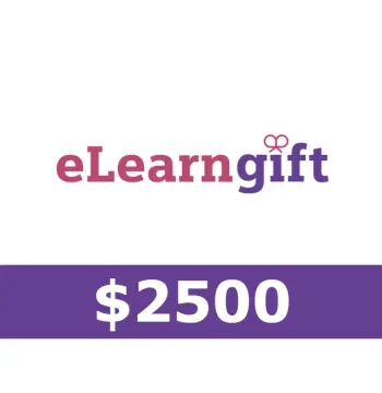 eLearnGift $2500 Gift Card TW