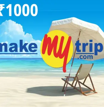MakeMyTrip ₹1000 Gift Card IN
