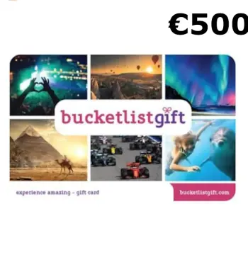 BucketlistGift €500 Gift Card DK