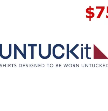 UNTUCKit $75 Gift Card US