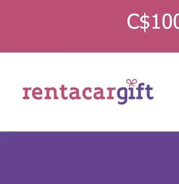 RentacarGift C$100 Gift Card CA