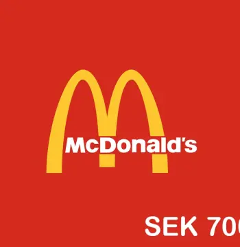 Mcdonalds SEK 700 Gift Card SE