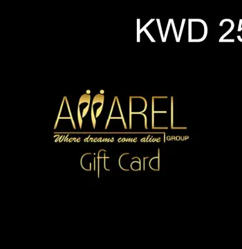 Apparel Gift Card 25 KWD Gift Card KW