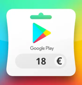 Google Play EUR 18 Gift Card FR