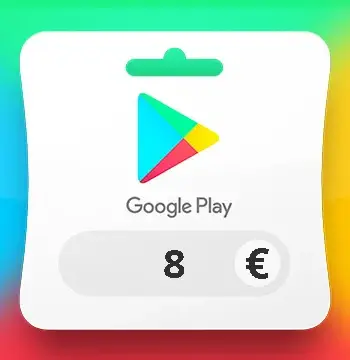 Google Play EUR 8 Gift Card FR