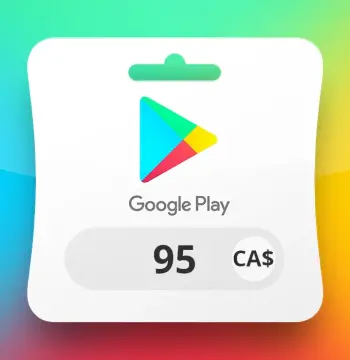 Google Play CAD 95 Gift Card CA